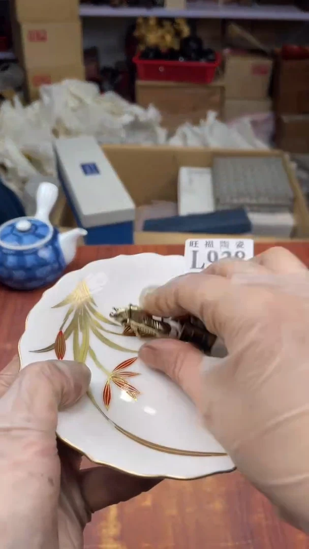 瓷片樱盛日中古杂项甄选