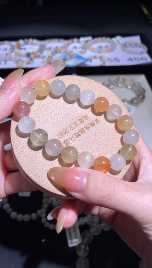 水晶手链未镶嵌455号多样性发货一C 11+
