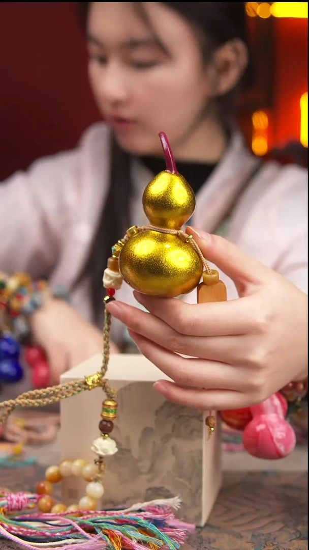 带礼盒玖澄文创漆艺葫芦国风配饰葫芦系列