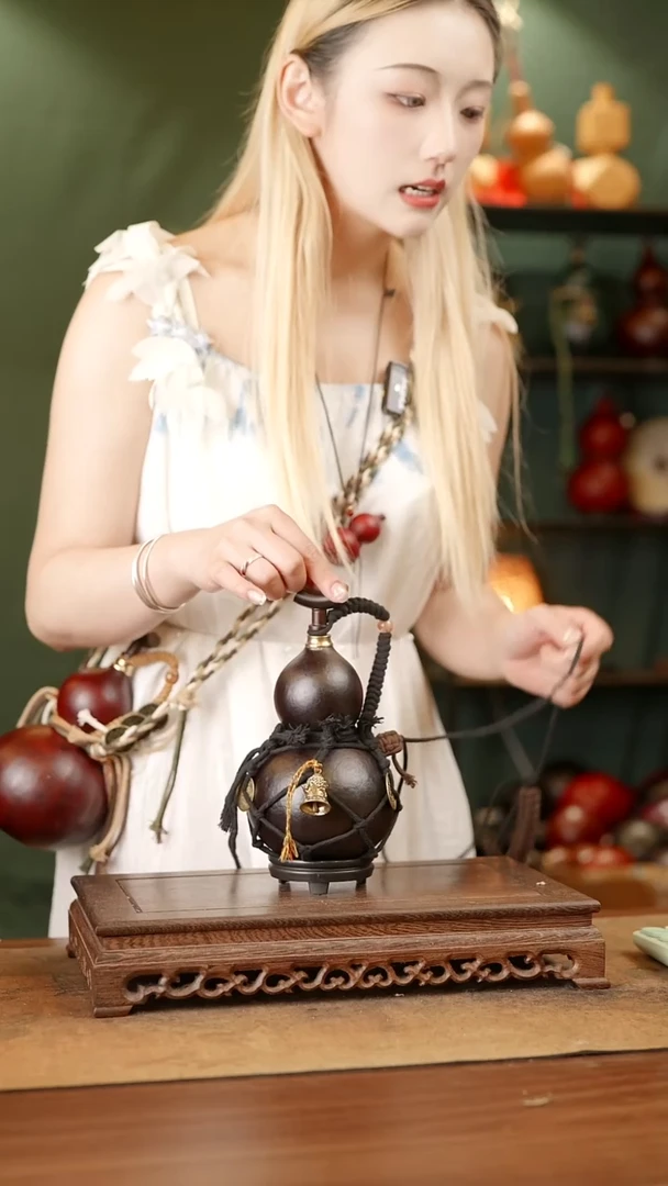 39号精品天然大漆酒葫芦一物一拍~