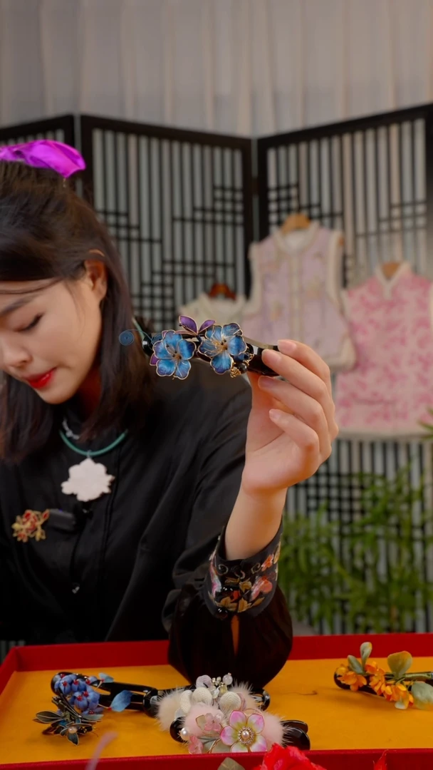 刺绣非遗苏绣手工饰品