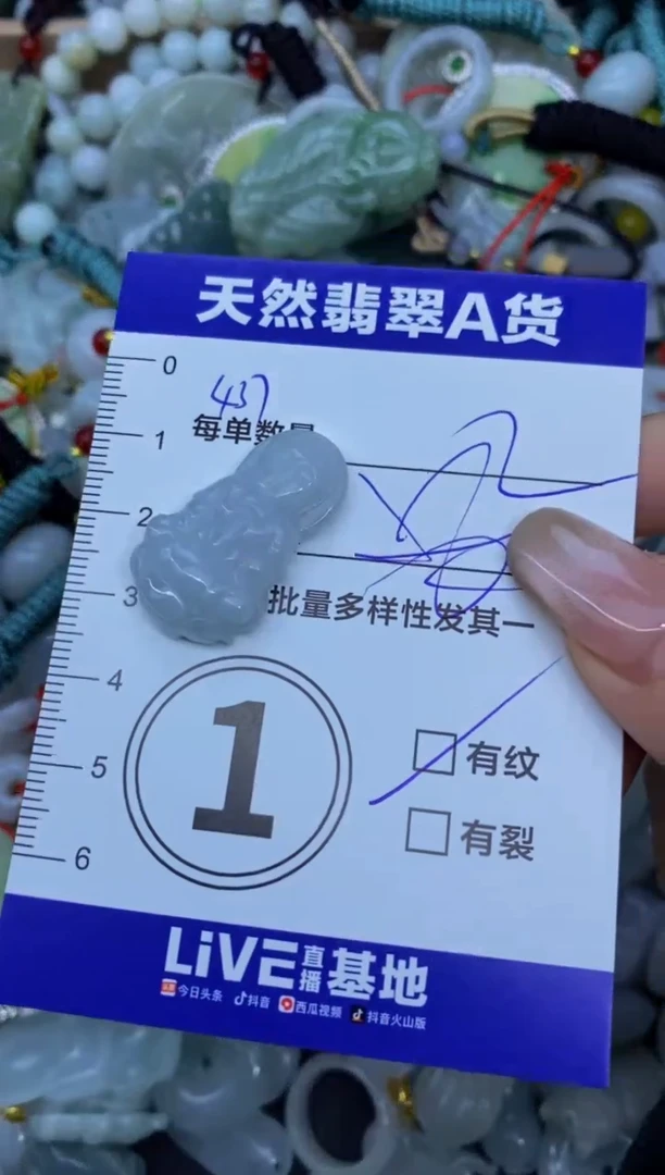 颈饰未镶嵌翡翠天然翡翠A货批量多样性发一件