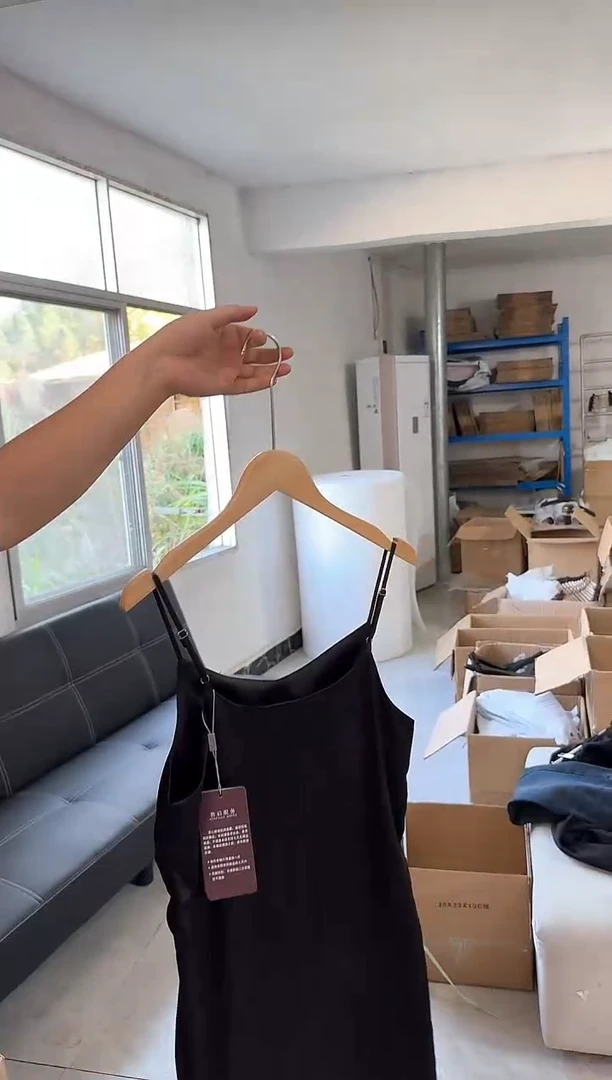 斜坎实木衣架JP订单尾货50只