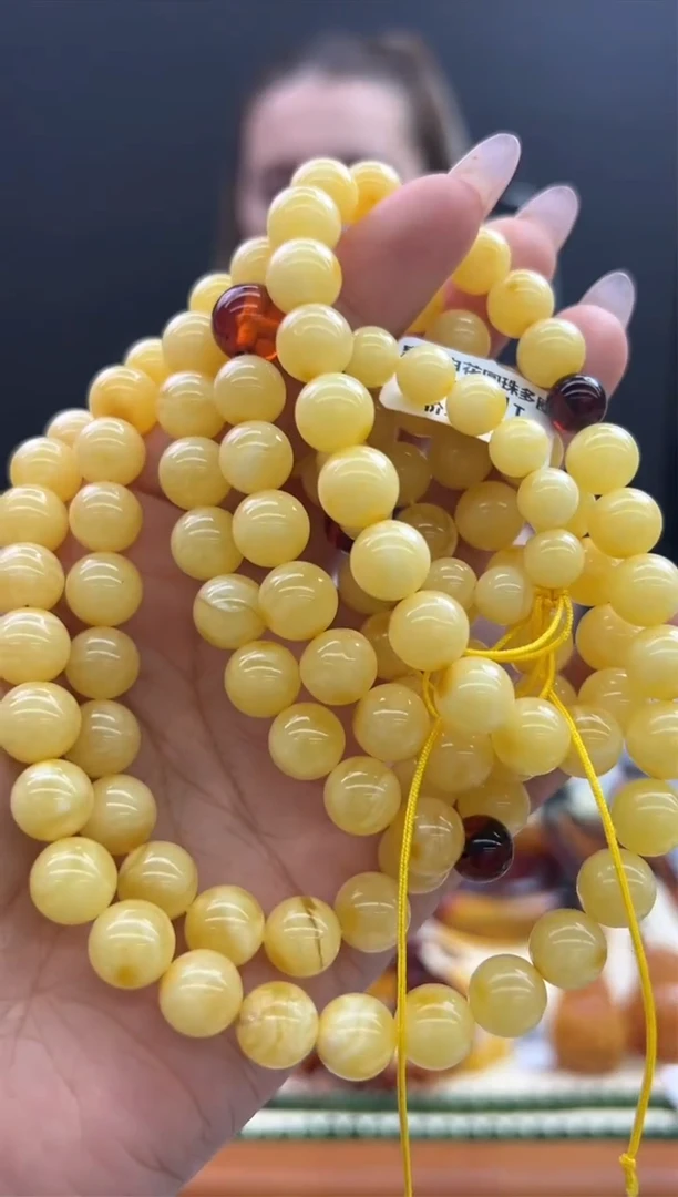 【闪购商品】琥珀颈饰未镶嵌7秒拍号