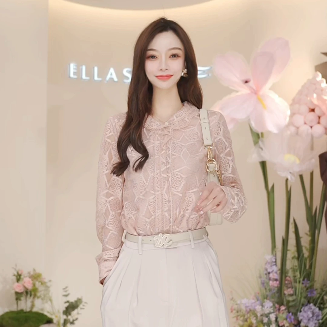 【粉丝专享】ELLASSAY歌力思衬衫女士上衣 EWE333C02500