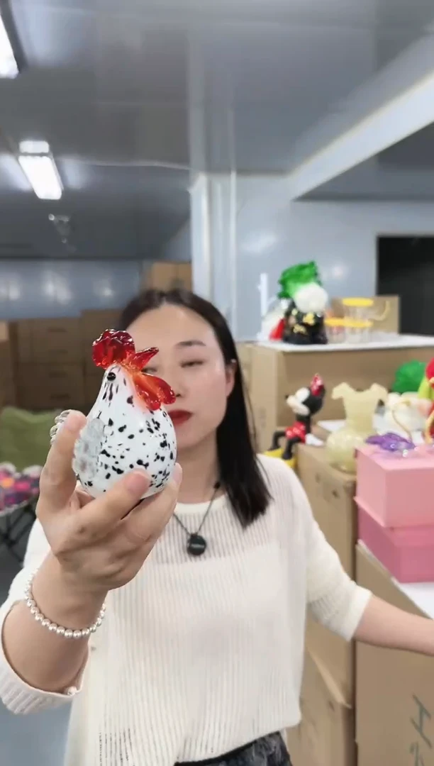 花间集水晶琉璃摆设    鸟