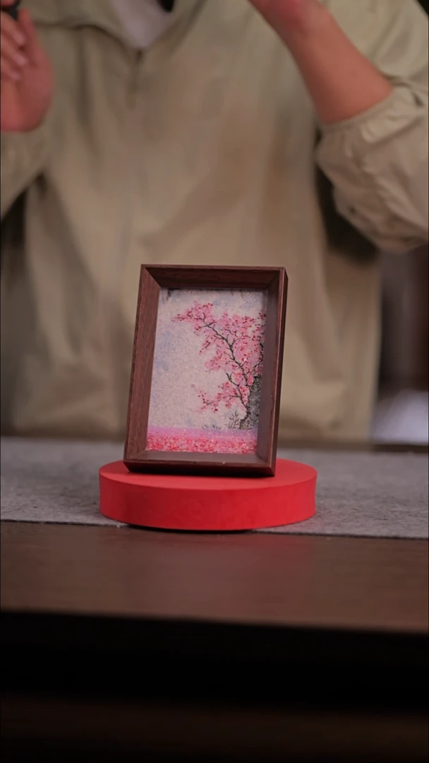 国画C**.634-6寸 流沙 手写-