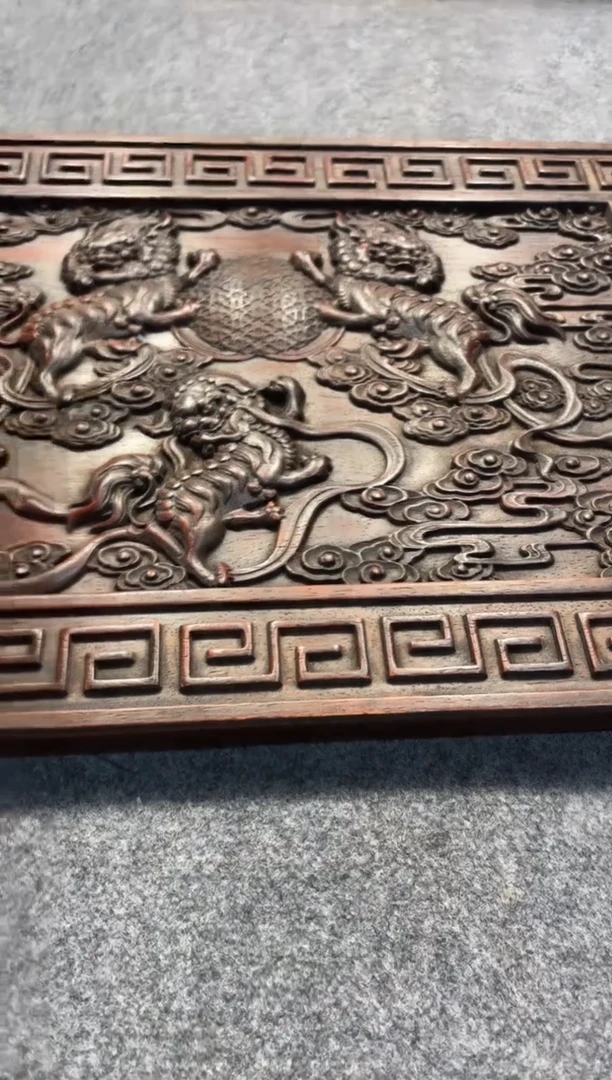 【闪购商品】花梨木类拆件雕刻板 以直播间截图为准D299