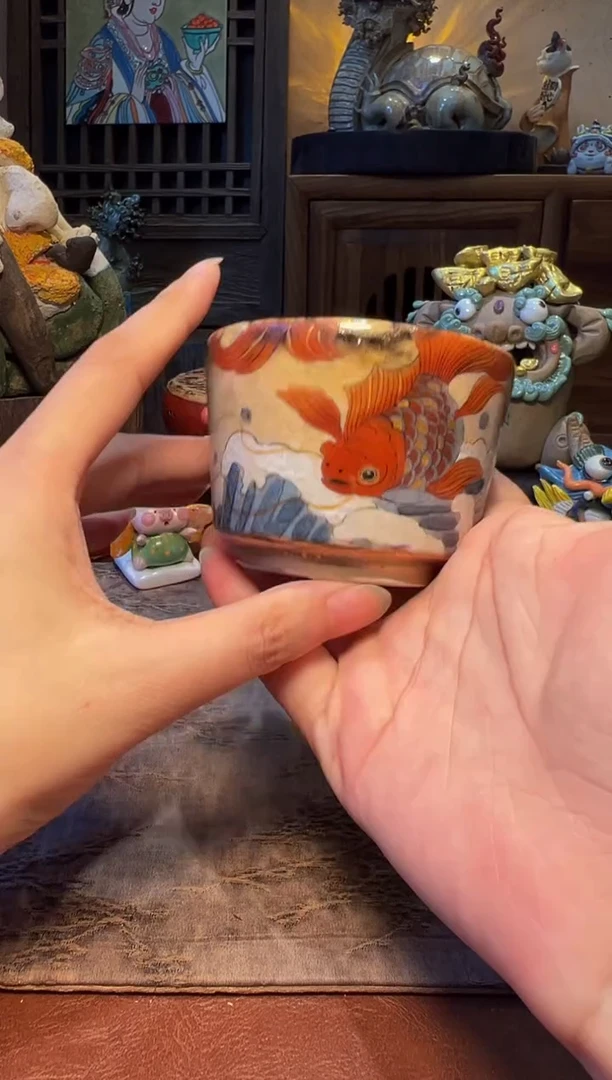 瓷片设计师手工手作款