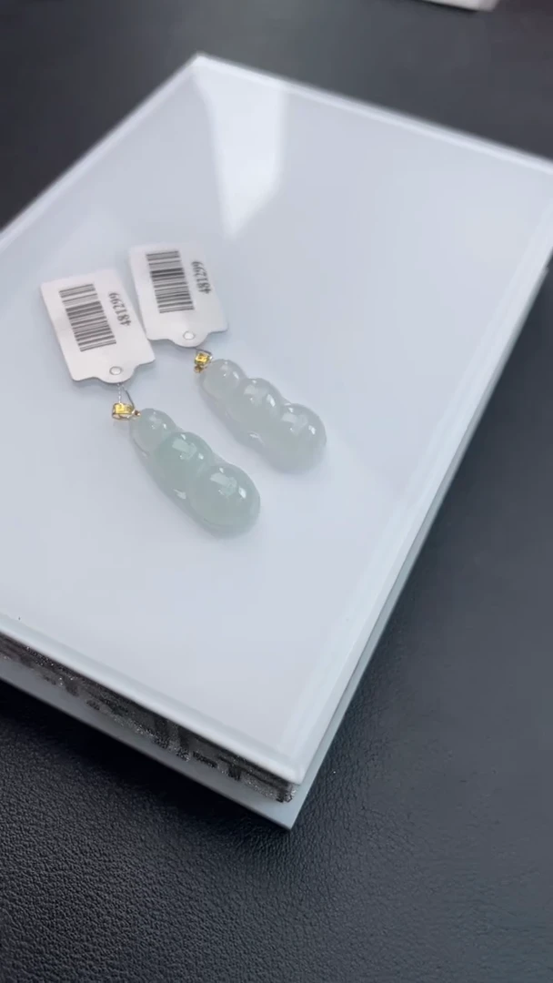 【闪购商品】翡翠挂件18K金镶嵌砍价王/481299//多样性发一