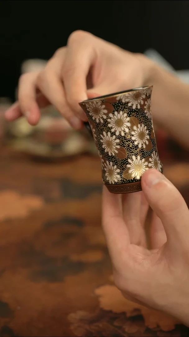 摩吉陶陶闪拍链接 向阳花手把杯