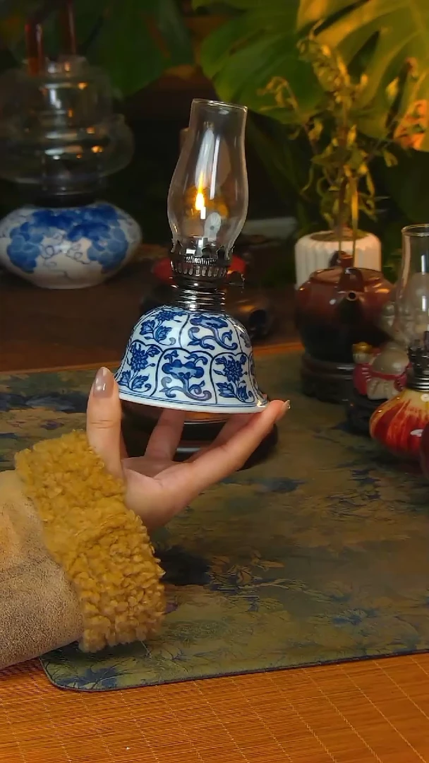 【闪购商品】景德镇陶瓷灯摆件