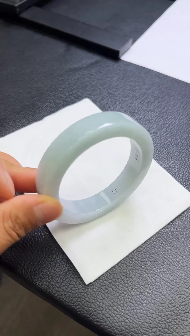 定制翡翠手镯未镶嵌56-58手镯