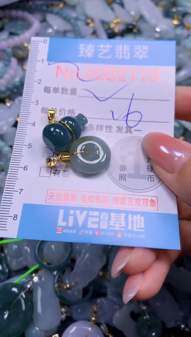 颈饰未镶嵌翡翠2110