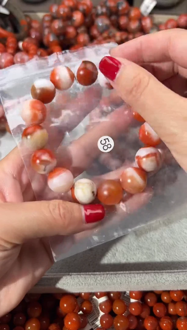 未镶嵌手串南红玛瑙15+