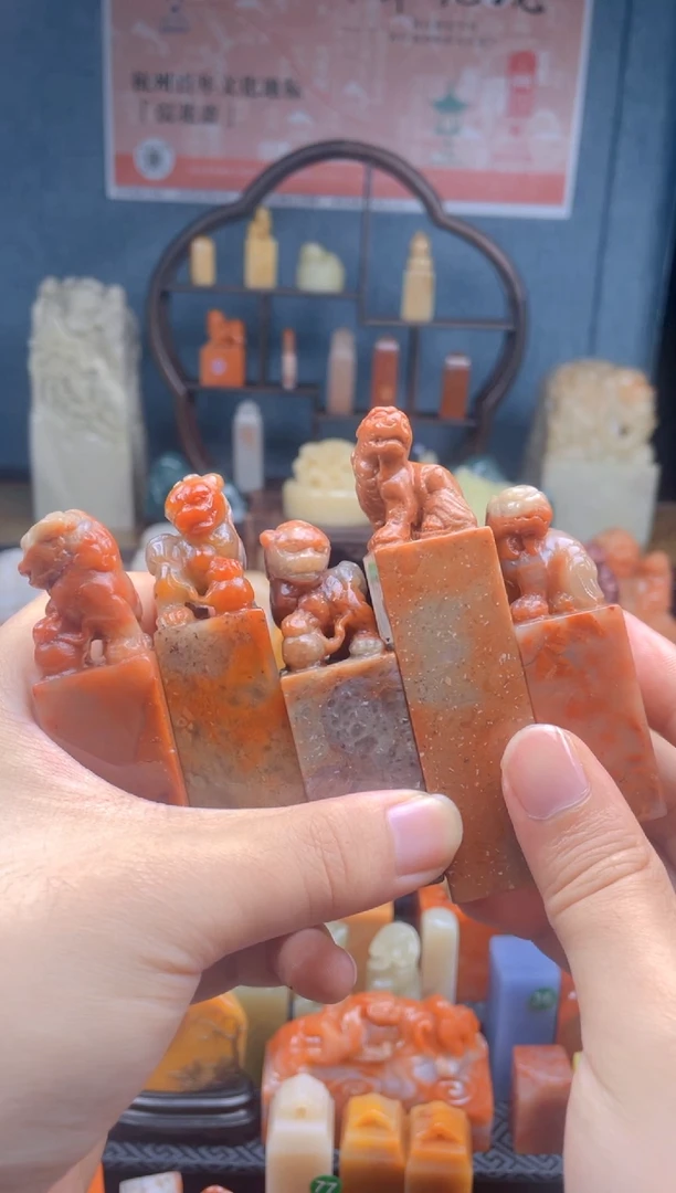 寿山石印石直播福利 老挝 定制产品 不退不换