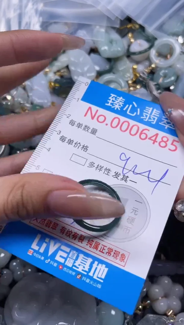 颈饰未镶嵌翡翠6485