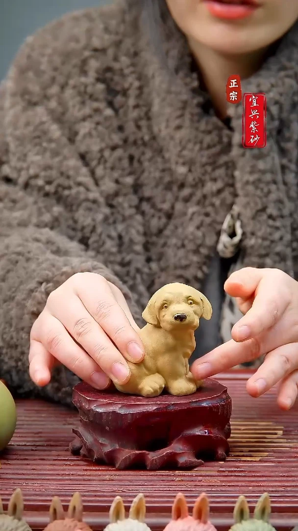 紫砂茶宠宜兴紫砂茶宠摆件