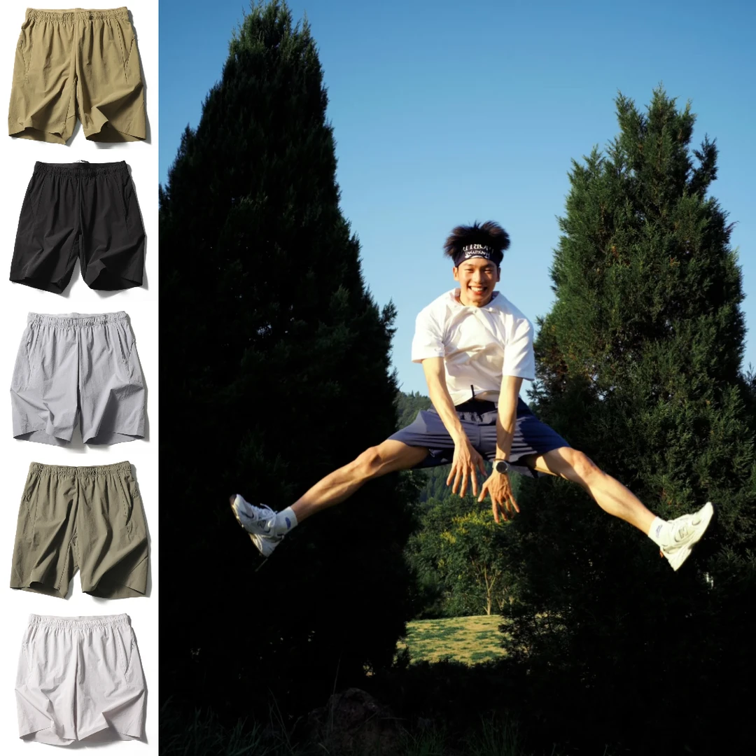 LEAVO JOHNSON里奥强森高端夏男3D立裁轻薄透气骑行运动短裤2865