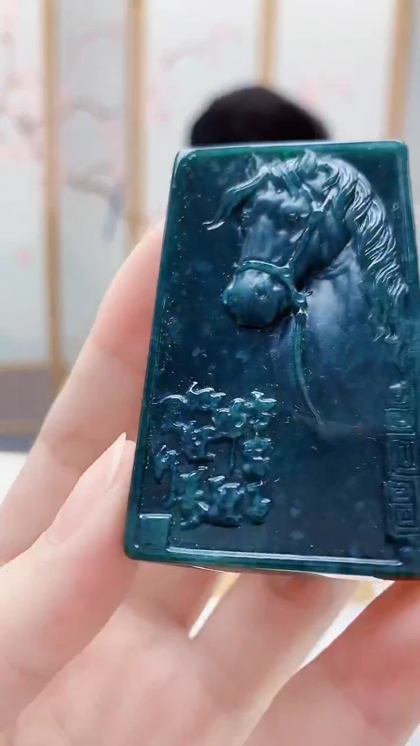 未镶嵌定制翡翠4917ry-毛货挂件24