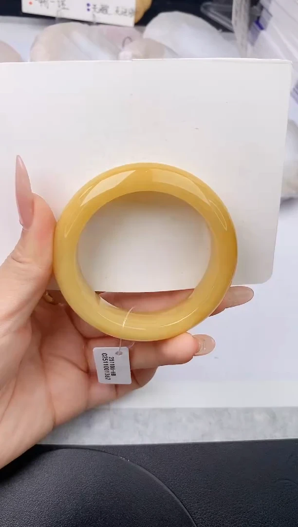 未镶嵌手镯石英质玉w114-HB51+