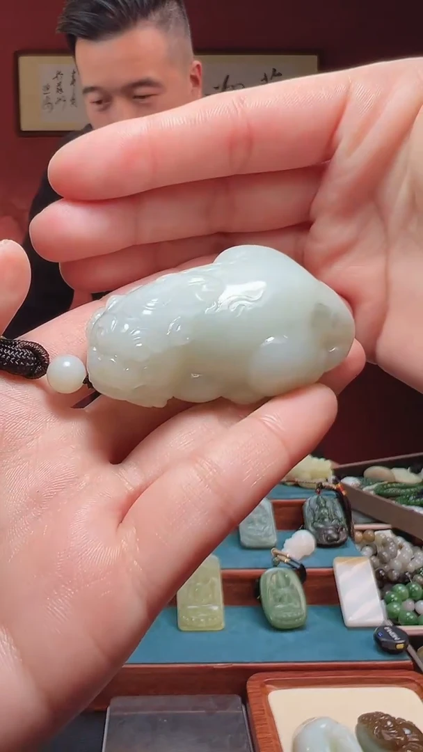 吊坠(不含链)未镶嵌和田玉43