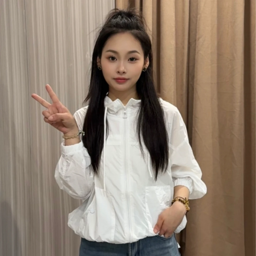 宿幕SUMU夏季百搭防晒衣2025新款休闲百搭连帽防晒衣19555