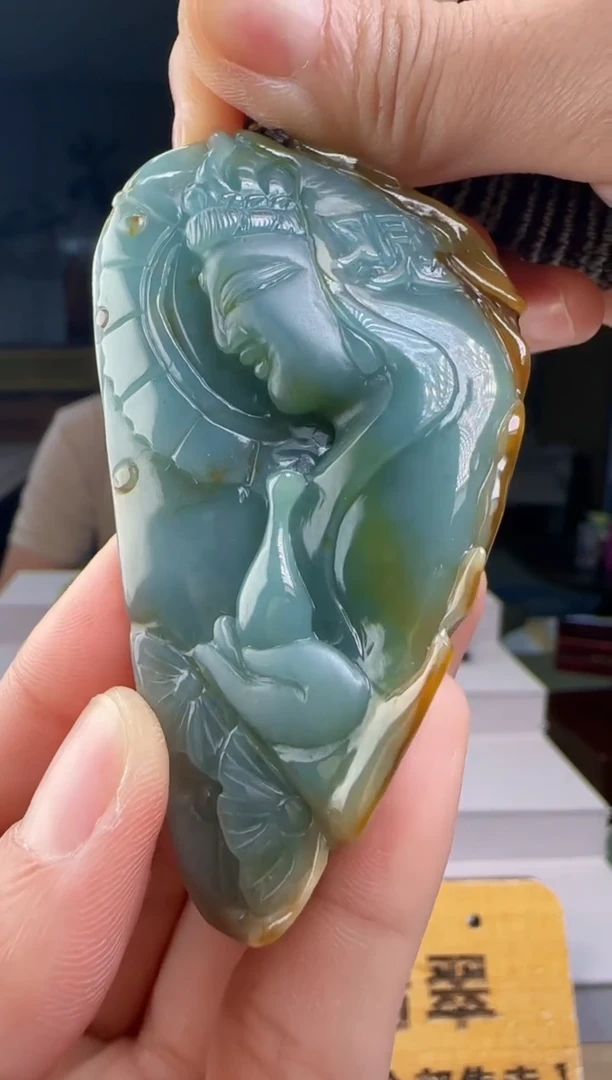 未镶嵌摆件翡翠枫**.HH@@
