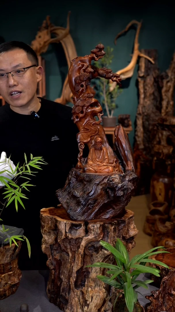 木雷击枣木达摩悟道