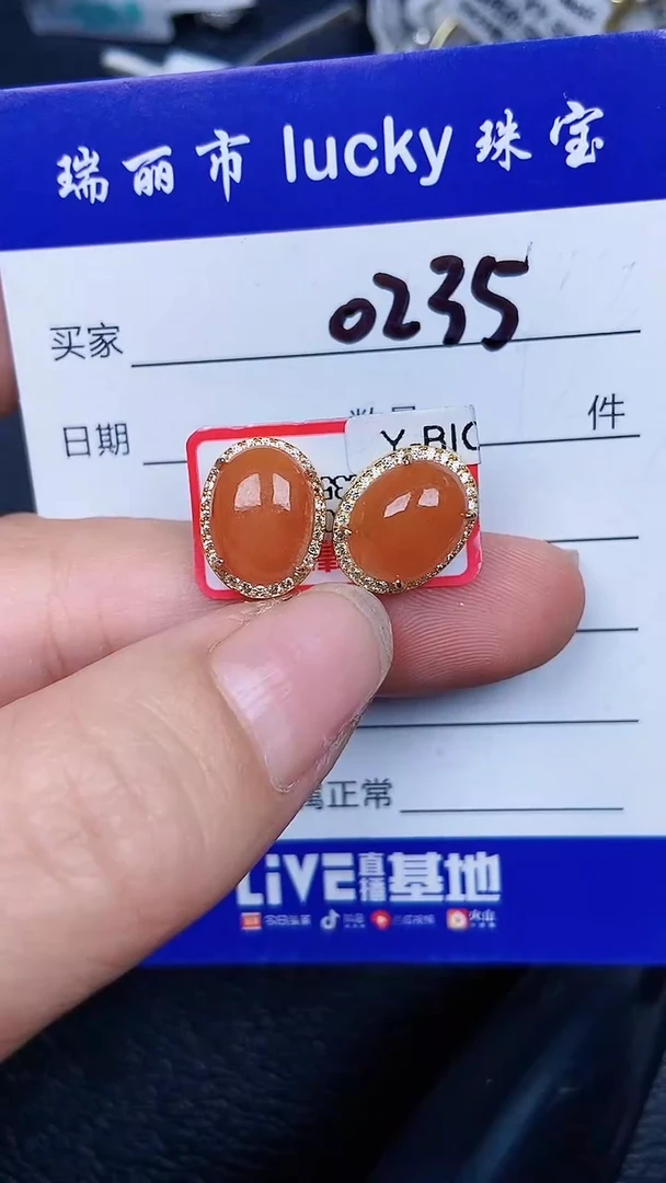 颈饰银S925镶嵌翡翠0235