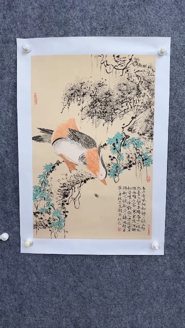 【闪购商品】国画ST-HBC花鸟绘画作品