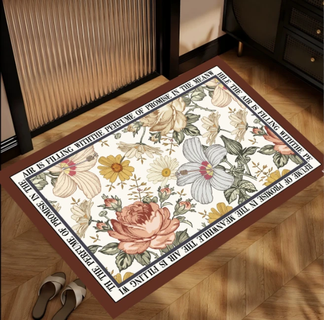 KX8158【50×80cm】硅藻泥卫生间浴室地垫防滑防油免洗耐脏脚垫家用