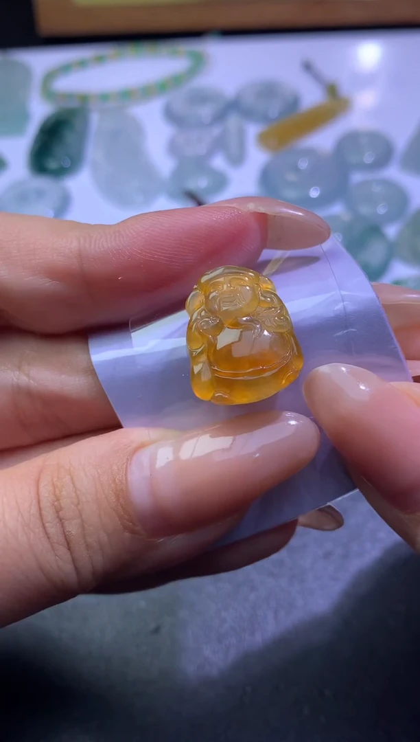 未镶嵌定制翡翠毛货