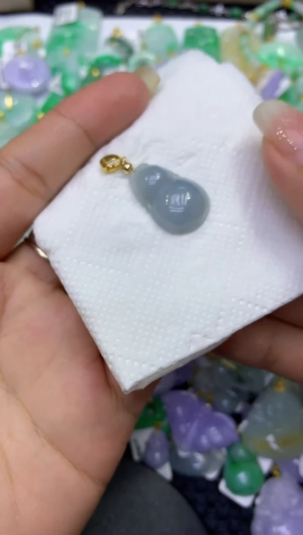 颈饰未镶嵌翡翠天然缅甸A货翡翠