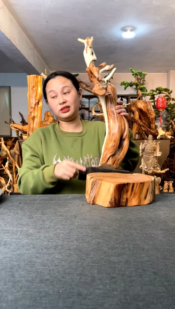 【闪购商品】柏木（崖柏）木雕959589569568