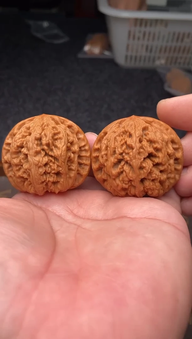 把件文玩核桃b286号46尺粗筋