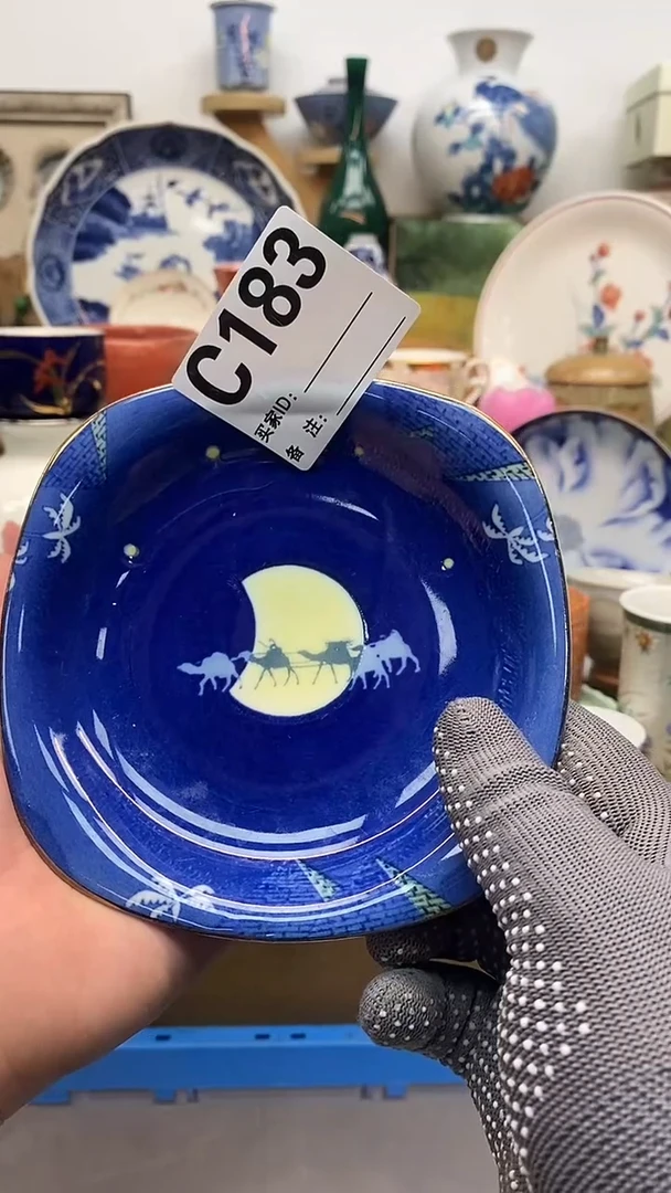 瓷片朝*。晶禧美瓷精品瓷器183