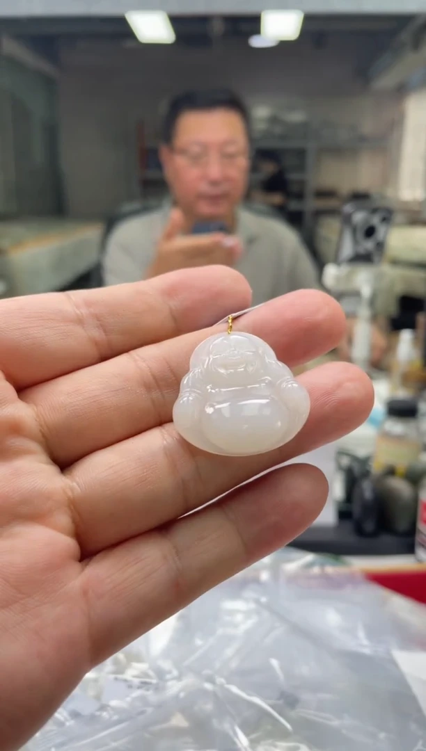 和田玉未镶嵌颈饰佛公多样性发货其一