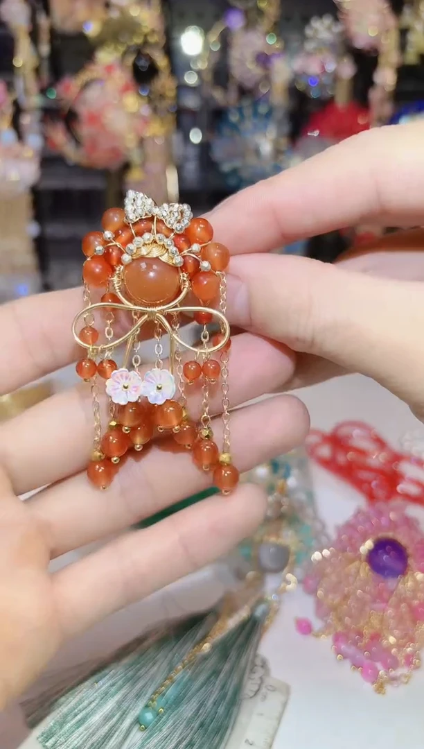 贝珠（仿珍珠）铜合金大当家吊坠原创