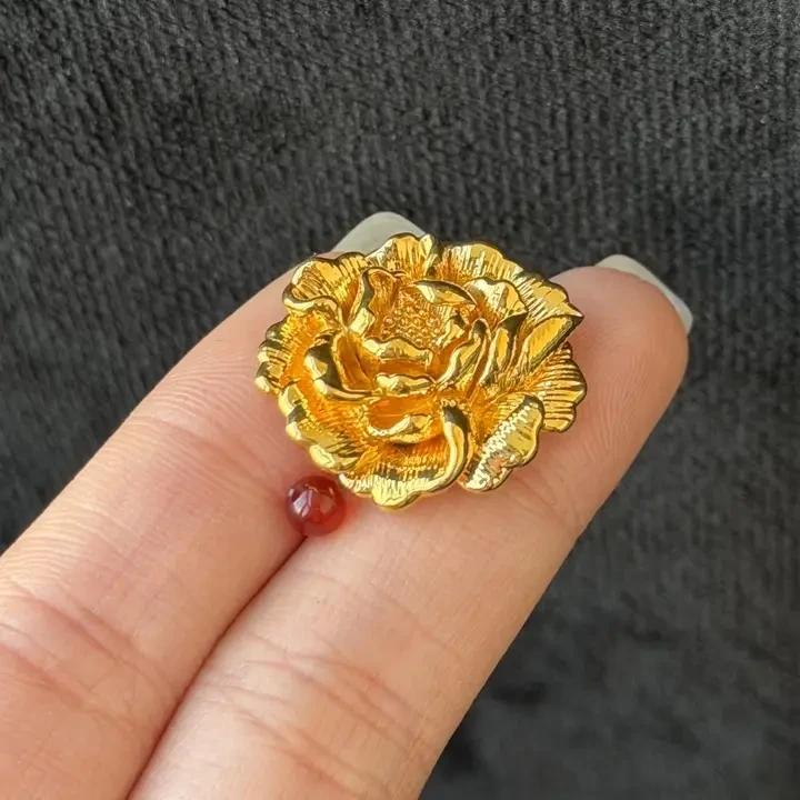 足金玛瑙吊坠 足金玛瑙吊坠