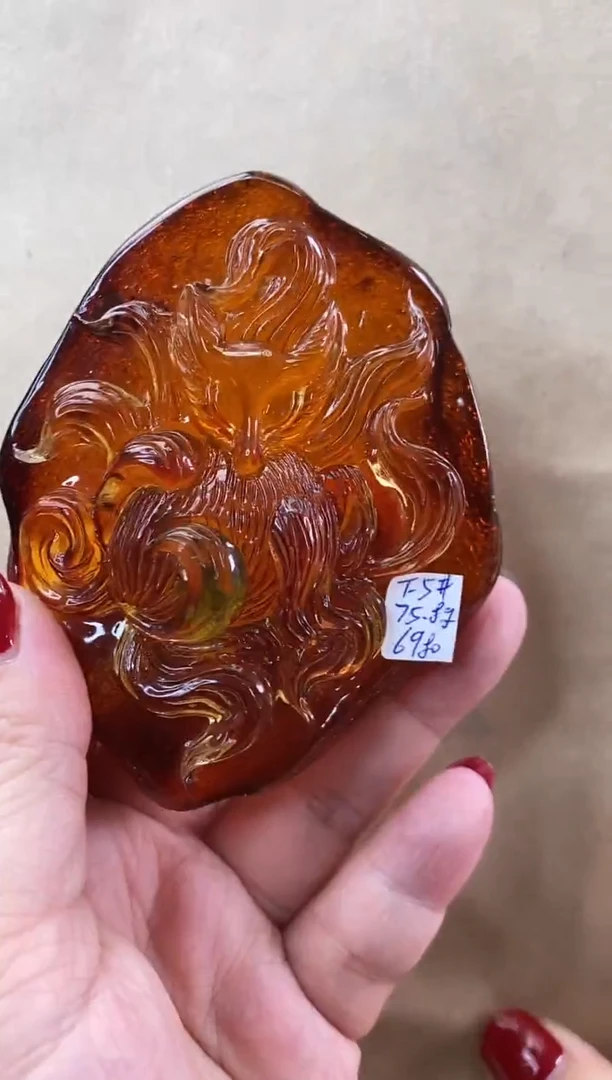 【闪购商品】琥珀颈饰未镶嵌吊坠