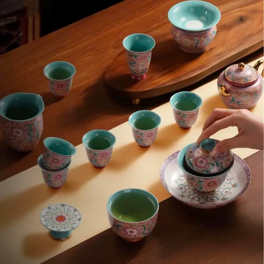 景德镇五言六器套装正品