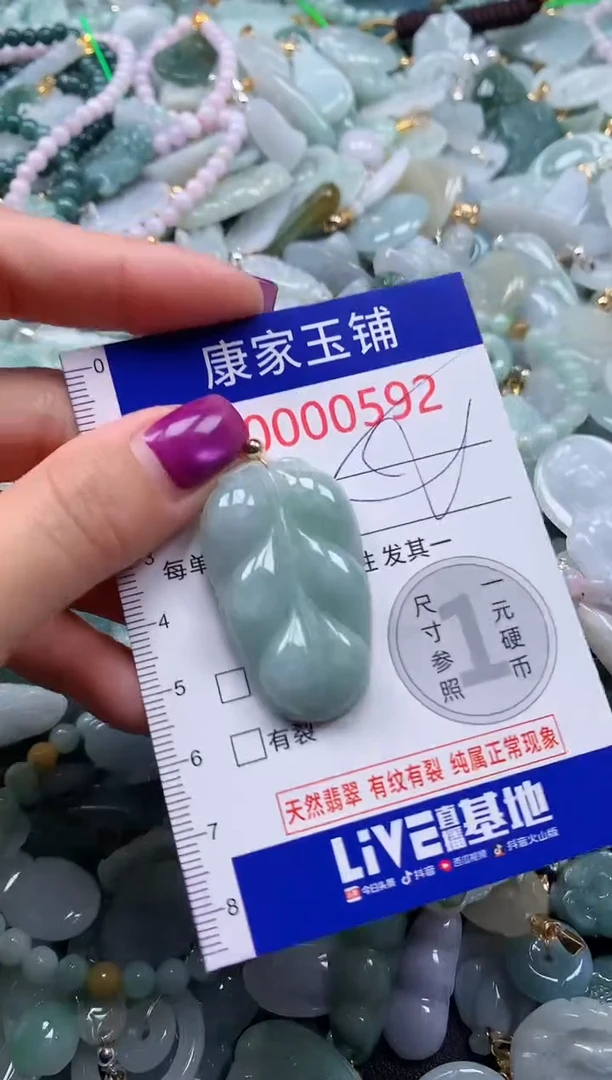 颈饰未镶嵌翡翠592