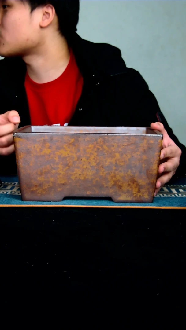 【闪购商品】紫砂花盆25*16.5*11内径紫砂花盆