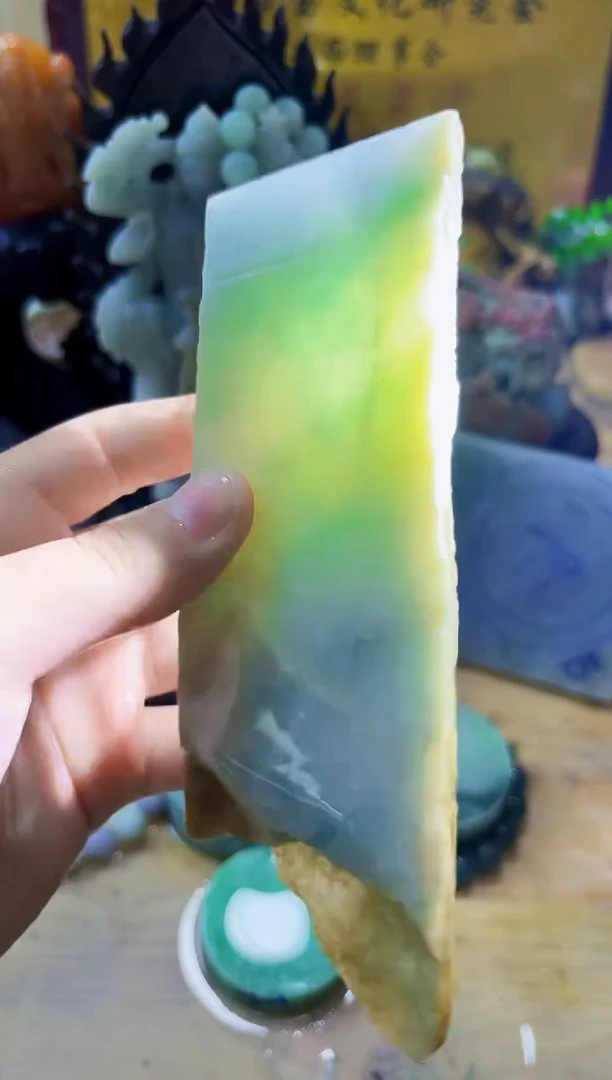 未镶嵌挂件翡翠A货小璀4951