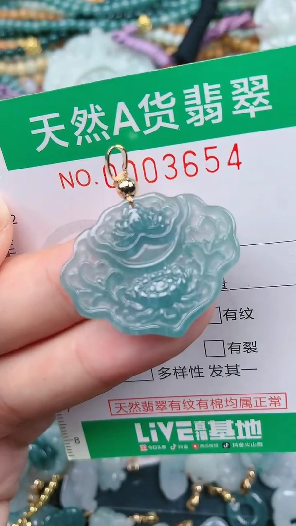 颈饰未镶嵌翡翠.0003654