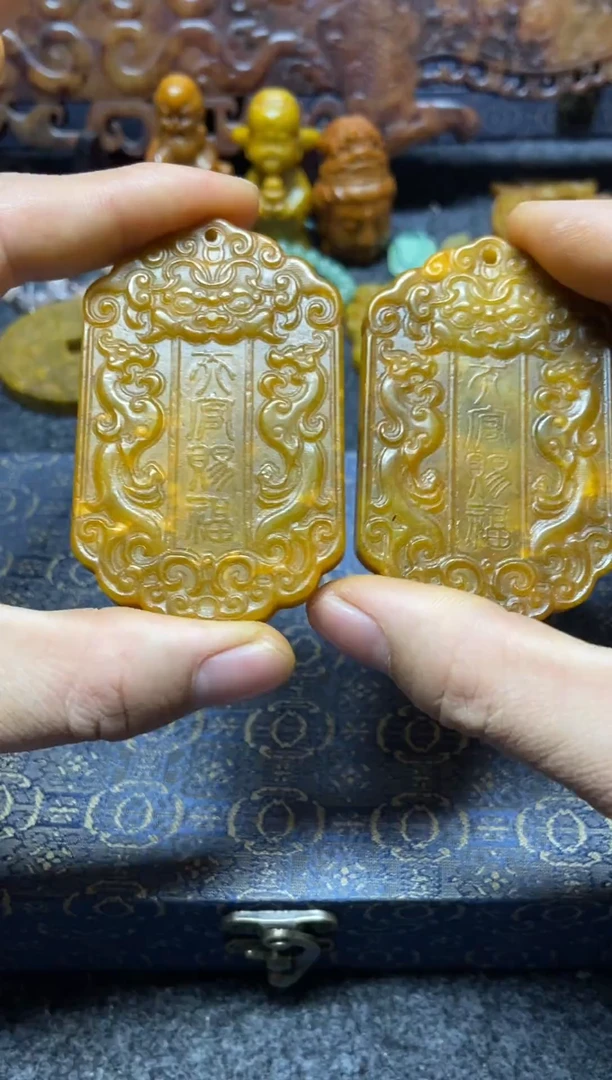 未镶嵌蛇纹石玉吊坠(不含链)直播间专用链接