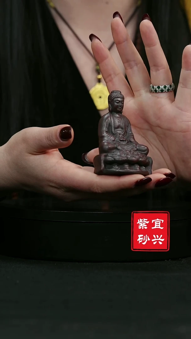 【闪购商品】紫砂茶壶6  佛  手工紫砂壶