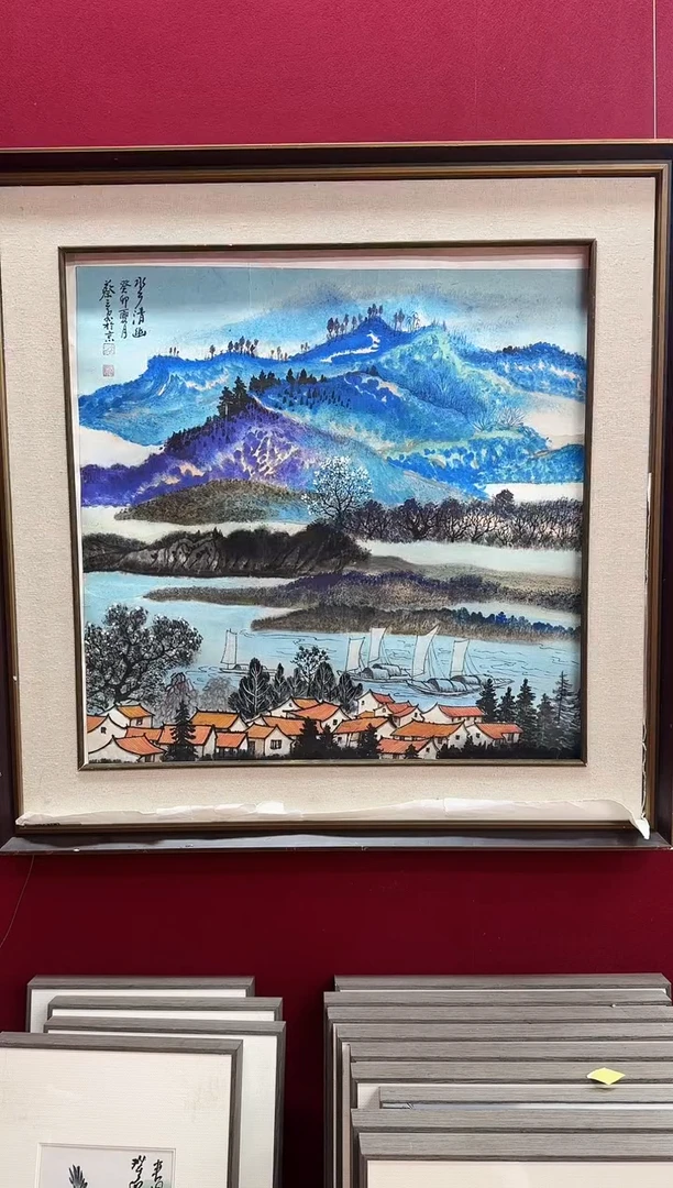 国画z天津人美-蔡云飞国画4平尺