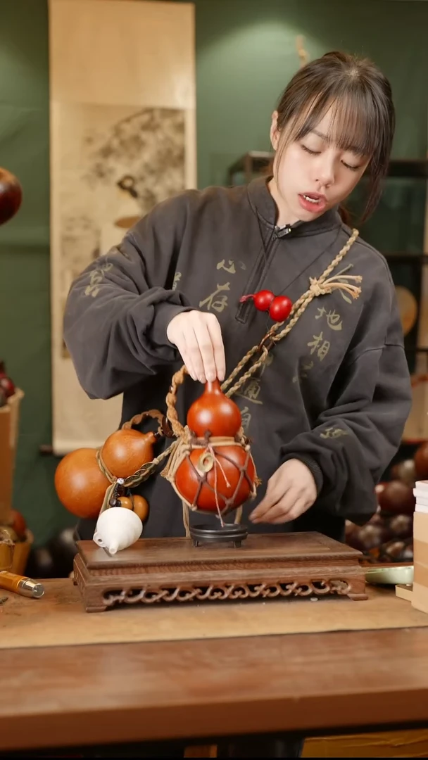 13号精品天然大漆酒葫芦一物一拍~